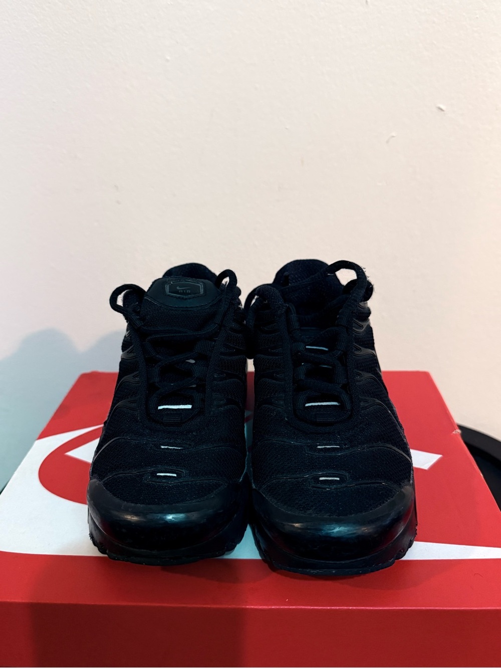 Kids Black Nike Athletic Sneakers